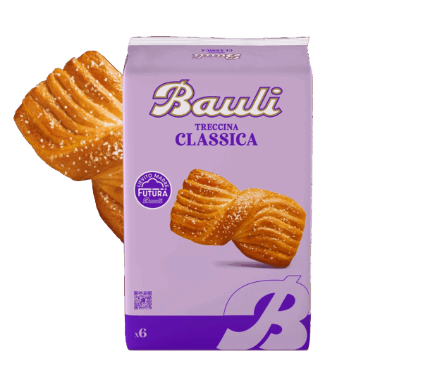 Bauli Treccina Classica Merendina Ricoperta di Zucchero 240g - immagine 2