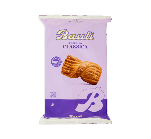 Bauli Treccina Classica Merendina Ricoperta di Zucchero 240g - immagine 4