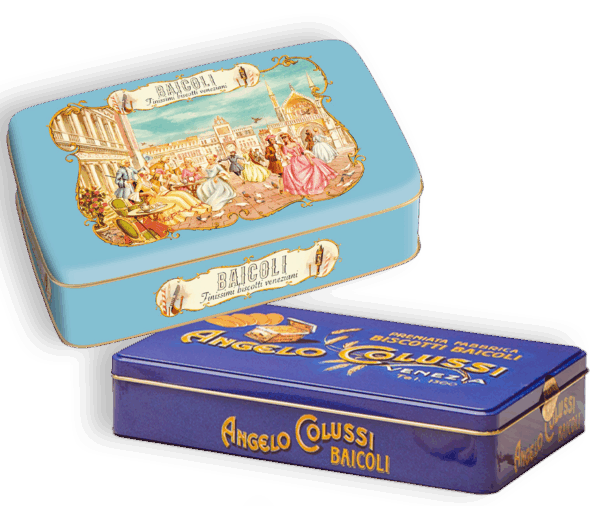 Colussi Latta con Biscotti Baicoli Specialità Veneziane 405g