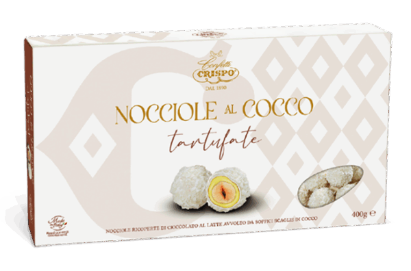Crispo Nocciole Ricoperte di Cioccolato al Cocco Tartufate 400g