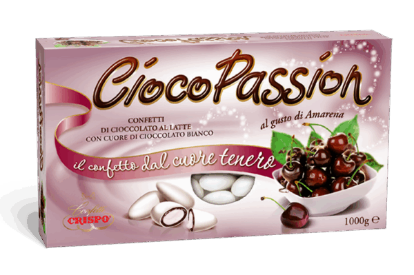 Crispo CiocoPassion Confetti Gusto Amarena con Cioccolato al Latte 1kg