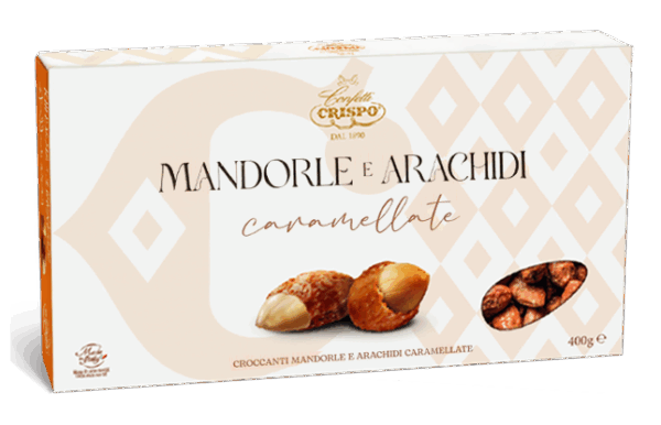 Crispo Mandorle e Arachidi Caramellate 400g