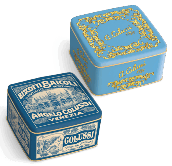 Colussi Latta con Biscotti Baicoli Specialità Veneziane 540g