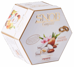 Crispo Snob Lieto Evento Confetti Bianchi 6 Gusti 500g