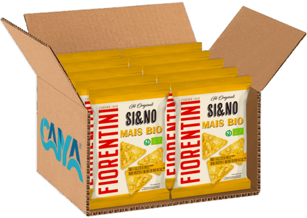 Fiorentini Si&No Mini Gallette di Mais al Sale Marino 20g - immagine 4