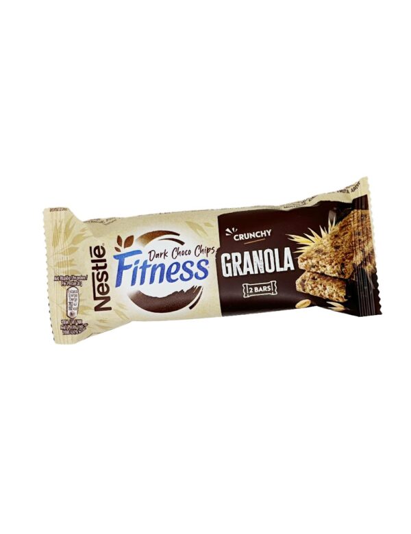 Nestle Fitness Dark Choco Chips Granola Crunchy Box 20x38g - immagine 2