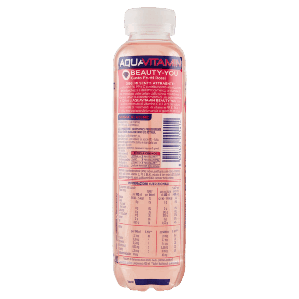 San Benedetto Aquavitamin Frutti Rossi 400ml - immagine 4
