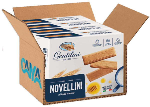 Gentilini Novellini Biscotti al Latte e Miele 1Kg - immagine 4