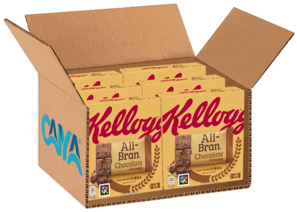 Kellagg's All Bran Chocolate Barrette di Cereali con Gocce di Cioccolato 240g - immagine 5