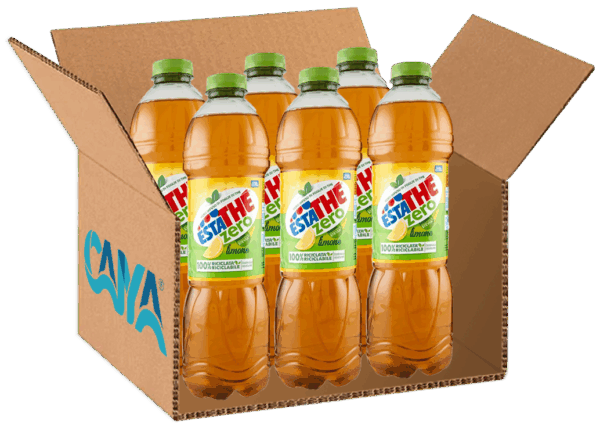Estathè Limone Zero Bevanda di Thè al Limone Zero Zuccheri con Stevia 1,5L