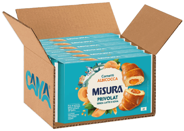 Misura Dolcesenza Cornetti Albicocca Senza Zuccheri Aggiunti 298g - immagine 6