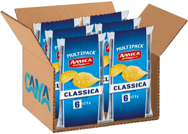 Amica Chips Patatine Classiche Formato Multipack 150g - immagine 9