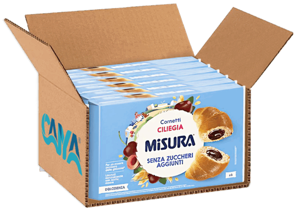 Misura Dolcesenza Cornetti Ciliegia Senza Zuccheri Aggiunti 298g - immagine 4