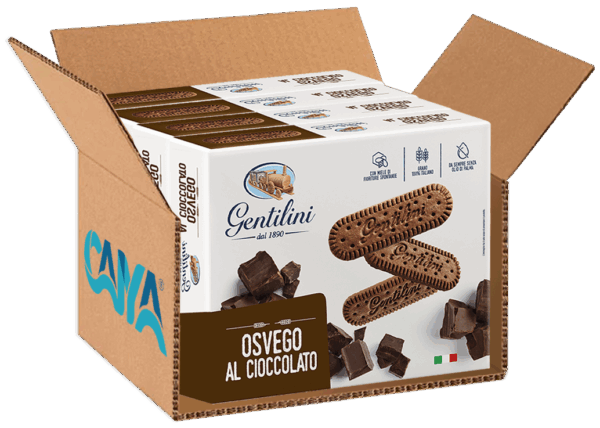 Gentilini Osvego Biscotti al Cioccolato 1kg box