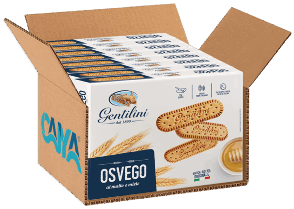 Gentilini Osvego Biscotti al Malto e Miele 500g - immagine 4