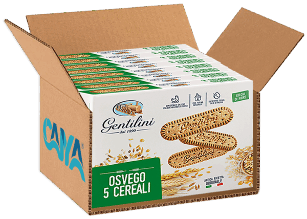 Gentilini Osvego 5 Cereali Biscotti con Farina Integrale e 5 Cereali 500g - immagine 4