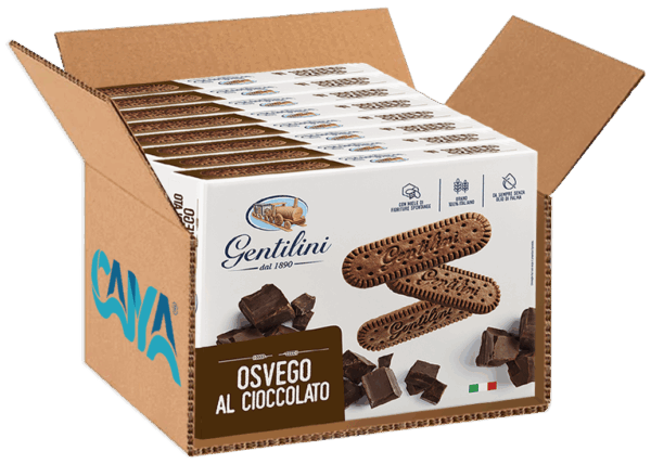 Gentilini Osvego Biscotti al Cioccolato 500g box