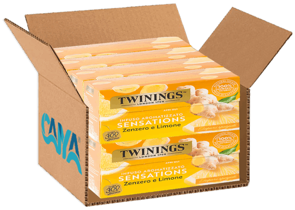 Twinings Sensations Infuso Aromatizzato allo Zenzero e al Limone 30g box