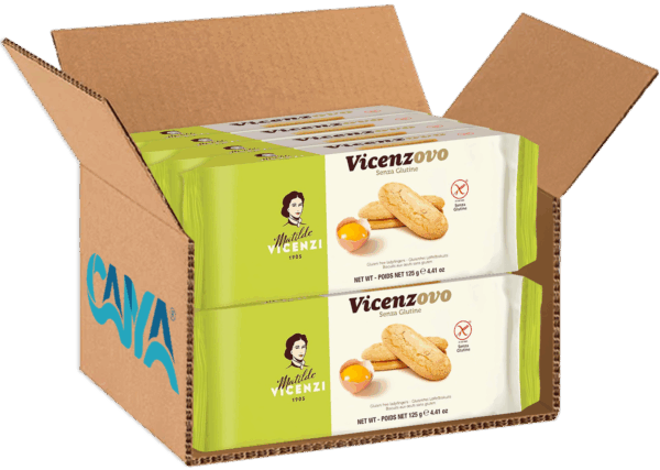 Vicenzi Vicenzovo Savoiardi Classici Senza Glutine 125g box