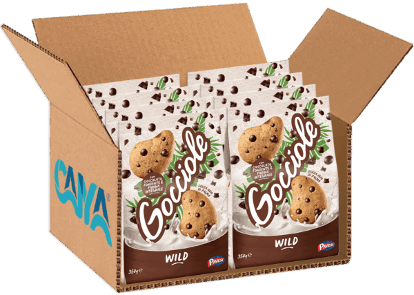 Gocciole Wild Biscotti con Cioccolato Fondente e Farina Integrale 350g - immagine 9