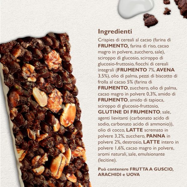 Corny Cookies e Cream Barretta al Biscotto e Panna 138g - immagine 3