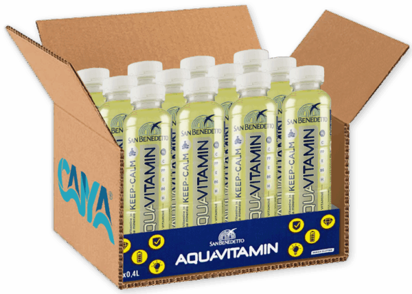 San Benedetto Aquavitamin Cedro 400ml box