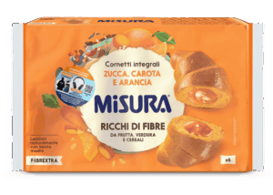 Misura Fibrextra Cornetti Integrali Zucca, Carota e Arancia 308g