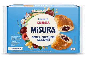 Misura Dolcesenza Cornetti Ciliegia Senza Zuccheri Aggiunti 298g