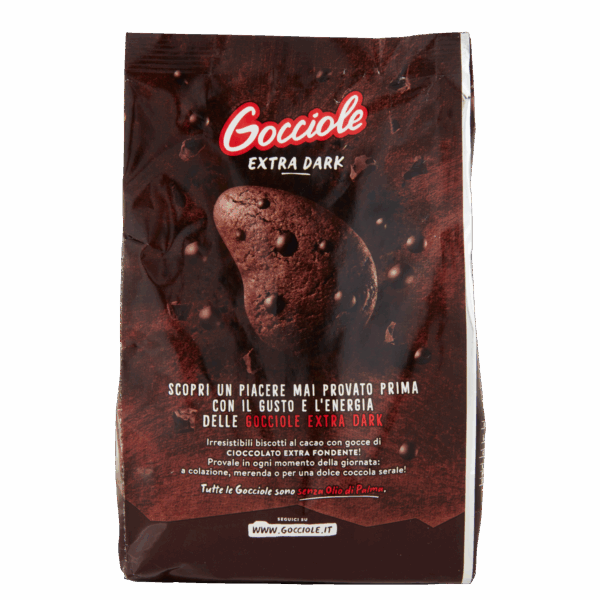 Gocciole Extra Dark Biscotti con Gocce di Cioccolato Extra Fondente 400g - immagine 8