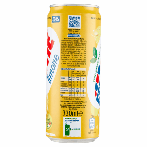 Estathe Limone 330ml - immagine 3