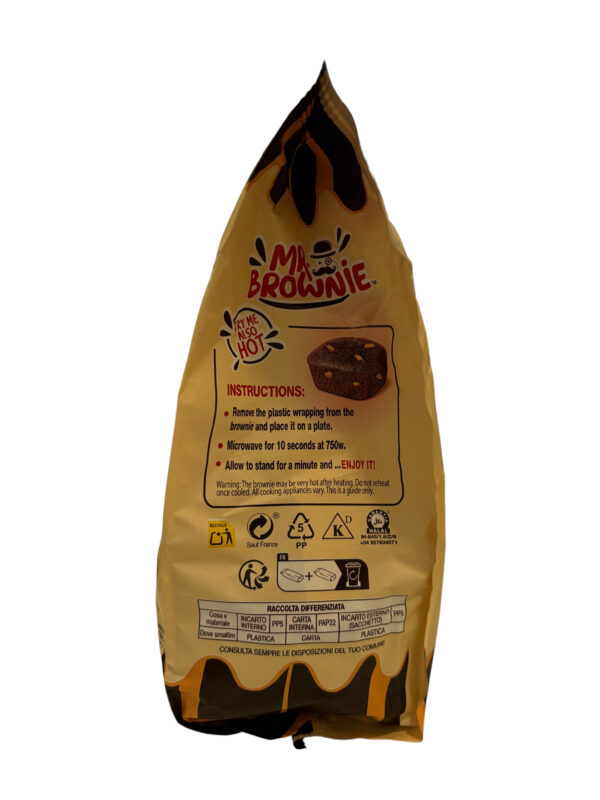 Mr. Brownie Caramel Brownies con Pezzi di Caramello 200g