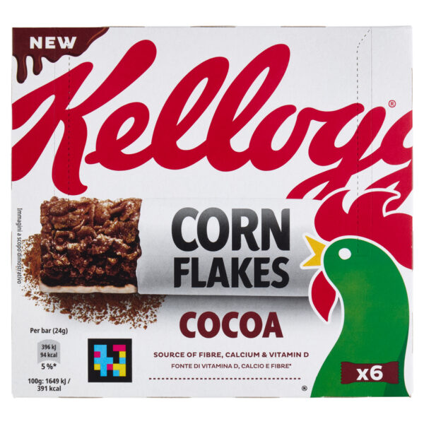 Kellogg's Barrette Corn Flakes al Cacao 144g - immagine 2