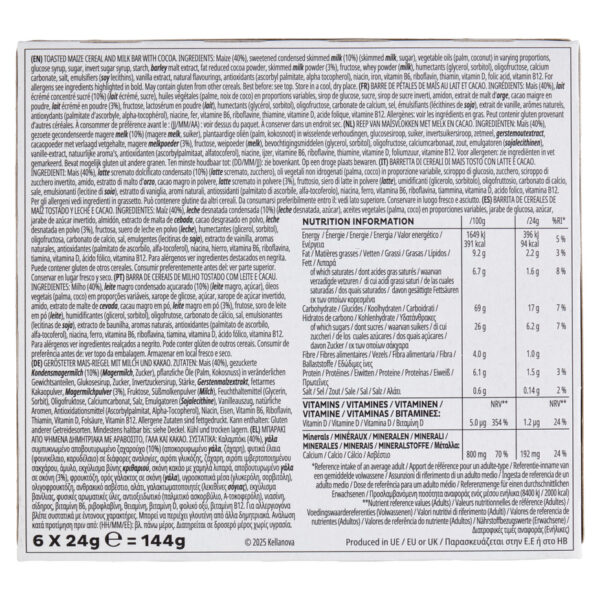 Kellogg's Barrette Corn Flakes al Cacao 144g - immagine 3