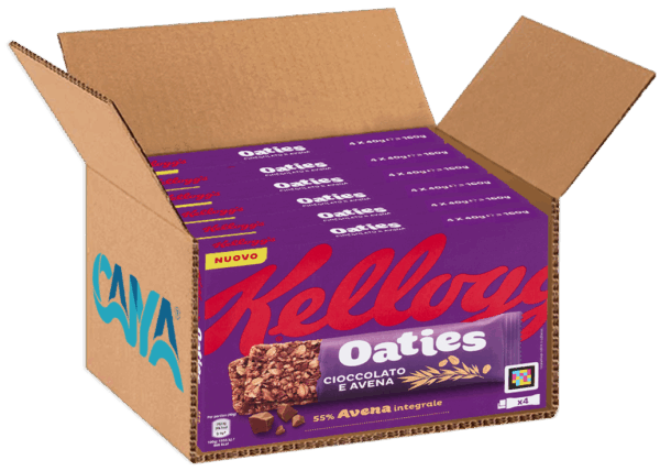 Kellogg's Oaties Barrette di Avena Integrale con Pezzi di Cioccolato 160g - immagine 6