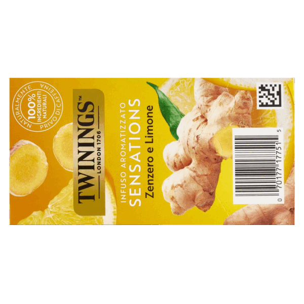Twinings Sensations Infuso Aromatizzato allo Zenzero e al Limone 30g - immagine 2