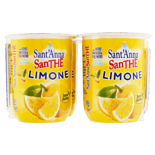 Sant'Anna SanThè Limone con Vero Infuso di Thè in Acqua Sant'Anna 4x200ml - immagine 4