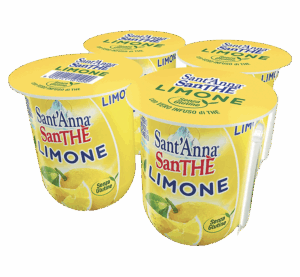 Sant'Anna SanThè Limone con Vero Infuso di Thè in Acqua Sant'Anna 4x200ml