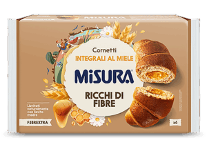 Misura Fibrextra Cornetti Integrali al Miele 308g