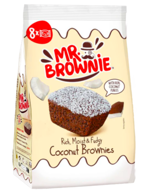 Mr. Brownie Coconut con Cioccolato e Cocco 200g