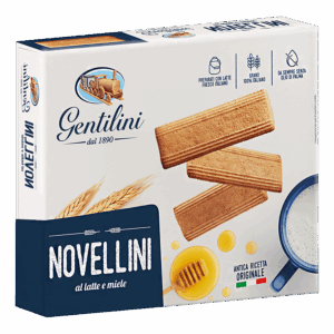 Gentilini Novellini Biscotti al Latte e Miele 500g