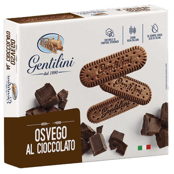 Gentilini Osvego Biscotti al Cioccolato 500g