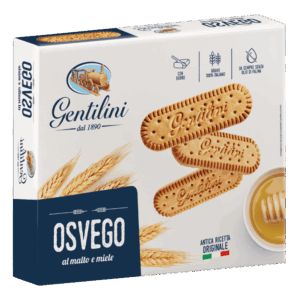 Gentilini Osvego Biscotti al Malto e Miele 500g