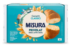 Misura Privolat Cornetti Classici Senza Latte e Uova 246g