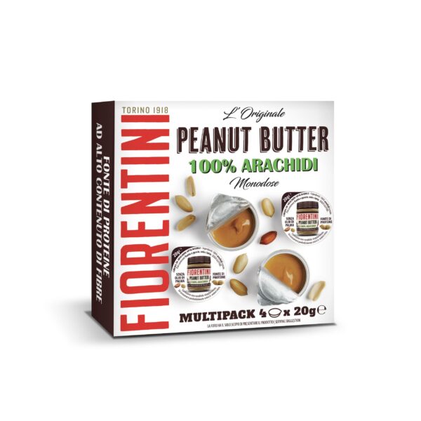 Fiorentini Peanut Butter Crema Spalmabile Monodose Box 6x80g - immagine 2