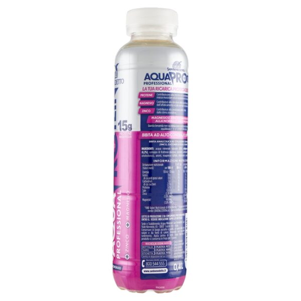 San Benedetto Aquaprotein Mela e Lemongrass 400ml - immagine 4