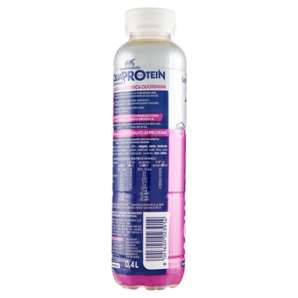 San Benedetto Aquaprotein Mela e Lemongrass 400ml - immagine 3