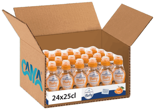 San Benedetto Baby Camomilla Mandarancio 250ml box