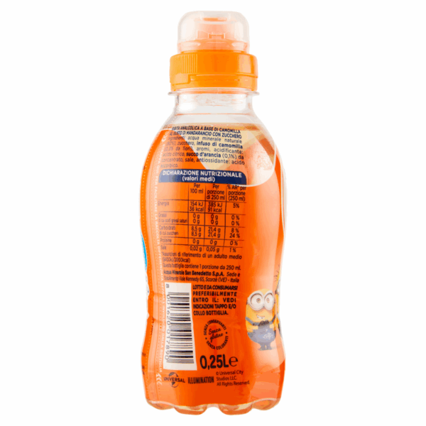 San Benedetto Baby Camomilla Mandarancio 250ml retro