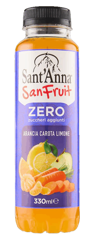 Sant'Anna SanFruit Arancia Carota Limone Senza Zuccheri Aggiunti 330ml
