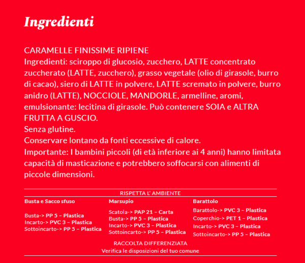 Cilindro Caramelle Rossana Classiche 2kg - immagine 2